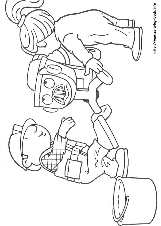 Bob the Builder coloring picture